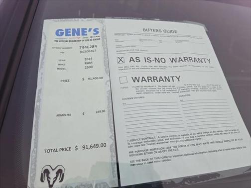 2024 RAM 2500 Limited Crew Cab 4x4 64' Box