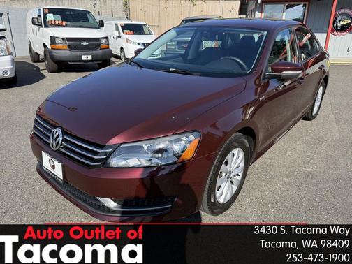 Opera Red Metallic 2014 Volkswagen Passat Wolfsburg Ed