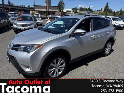 Classic Silver Metallic 2014 Toyota RAV4 Limited