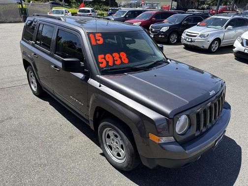 Granite Crystal Metallic Clearcoat 2015 Jeep Patriot Sport