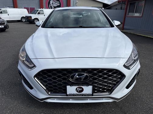 Quartz White Pearl 2018 Hyundai SONATA Sport