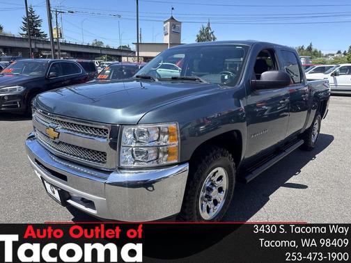 Blue Granite Metallic 2012 Chevrolet Silverado 1500 LT