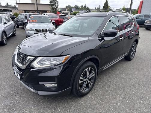 Magnetic Black 2017 Nissan Rogue SL