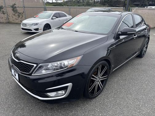 Ebony Black 2012 Kia Optima Hybrid EX