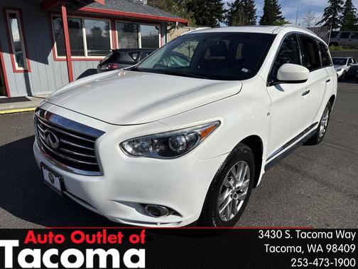 Moonlight White 2014 INFINITI QX60 Base