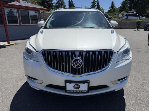 White Diamond Tricoat 2013 Buick Enclave Leather