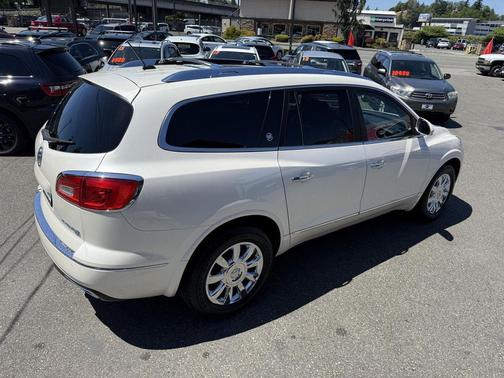 White Diamond Tricoat 2013 Buick Enclave Leather