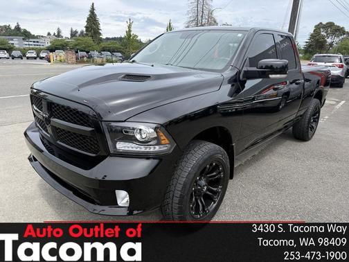 Black Clearcoat 2013 RAM 1500 Sport