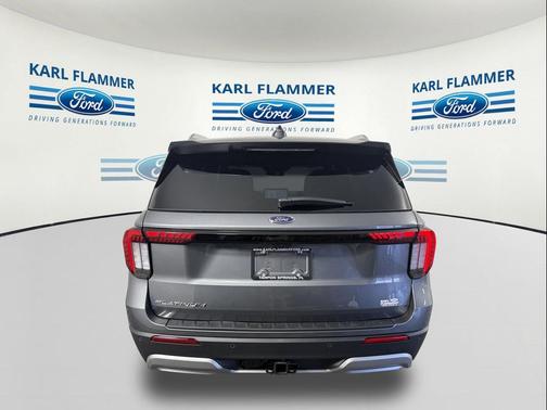 Carbonized Gray Metallic 2026 Ford Explorer Platinum