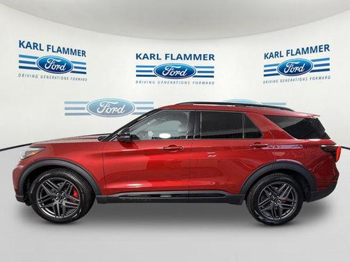 Rapid Red Metallic Tinted Clearcoat 2026 Ford Explorer ST