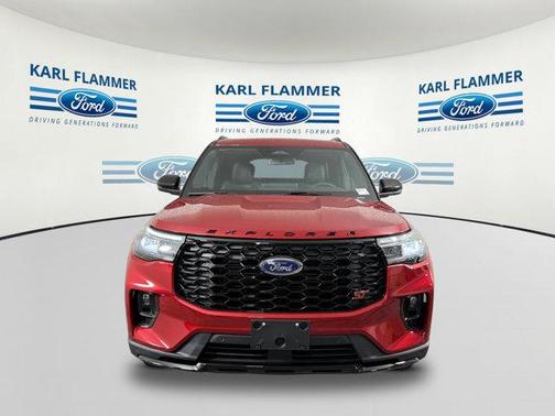 Rapid Red Metallic Tinted Clearcoat 2026 Ford Explorer ST