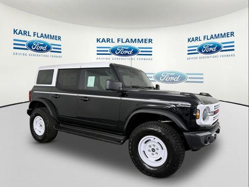 Shadow Black 2026 Ford Bronco Heritage Edition