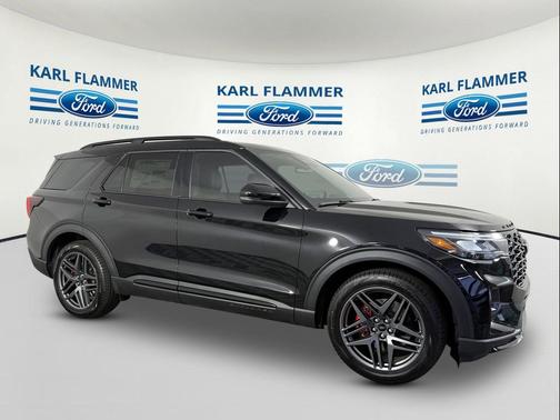 Agate Black Metallic 2026 Ford Explorer ST