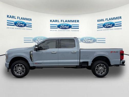 Glacier Gray Metallic Tri-Coat 2026 Ford F-350 Platinum