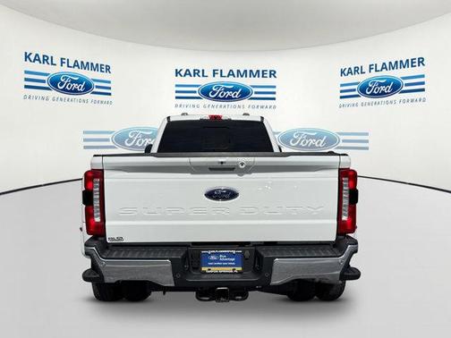 Star White Metallic Tri-Coat 2024 Ford F-450 Lariat