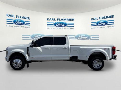 Star White Metallic Tri-Coat 2024 Ford F-450 Lariat