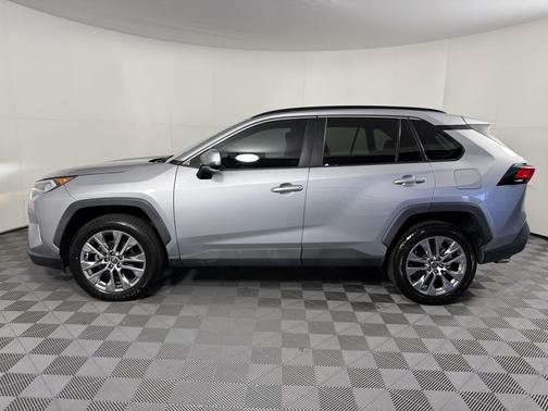 Silver Sky Metallic 2021 Toyota RAV4 XLE Premium
