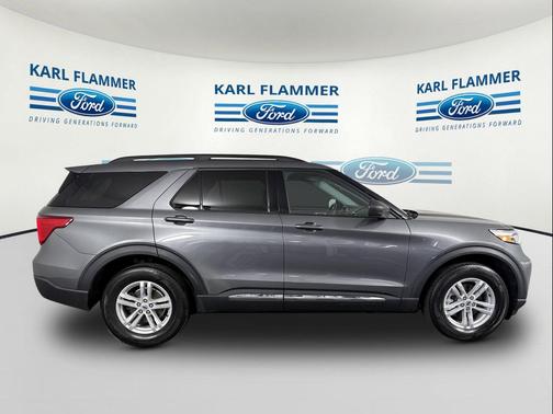 Carbonized Gray Metallic 2023 Ford Explorer XLT
