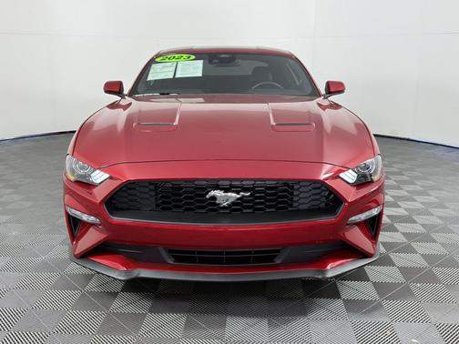 Rapid Red Metallic Tinted Clearcoat 2023 Ford Mustang EcoBoost Premium