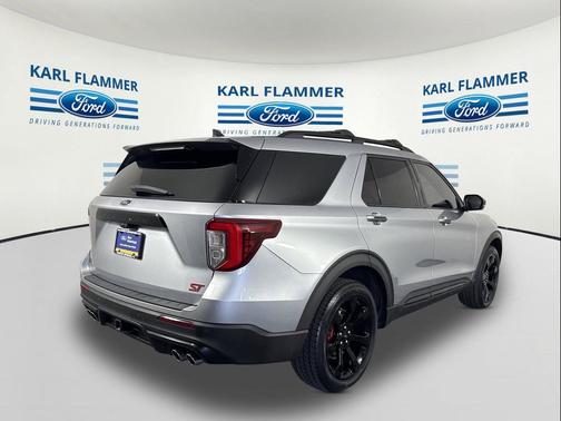 Iconic Silver Metallic 2023 Ford Explorer ST