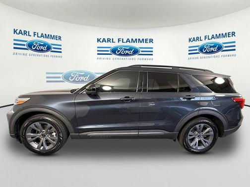 Stone Blue Metallic 2023 Ford Explorer XLT