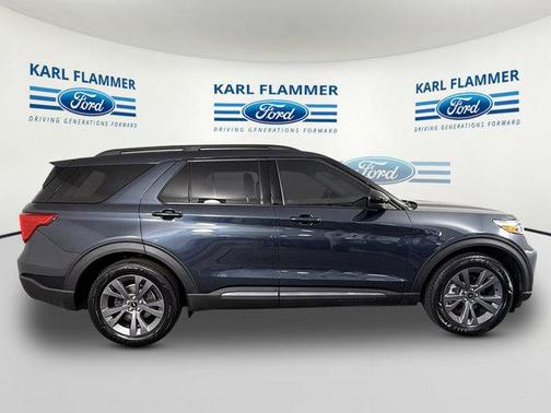 Stone Blue Metallic 2023 Ford Explorer XLT