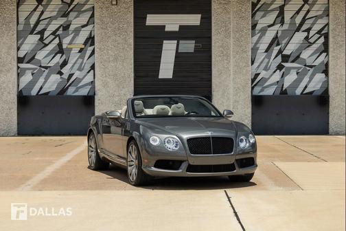 Gray 2015 Bentley Continental GT V8