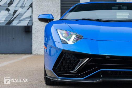 Blue 2022 Lamborghini Aventador SVJ LP 780-4 Ultimae