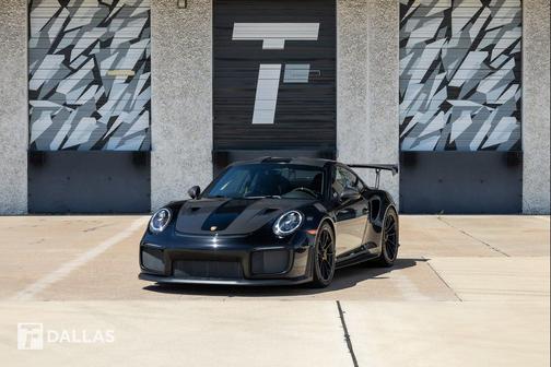 Black 2018 Porsche 911 GT2 RS