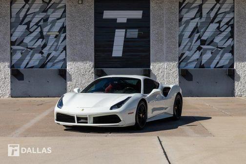 Bianco Avus 2019 Ferrari 488 GTB Coupe