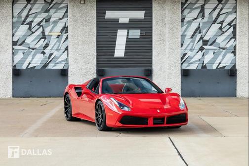Rosso Corsa 2018 Ferrari 488 Spider Base