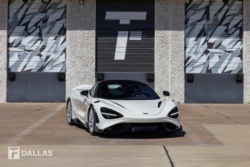 White 2021 McLaren 765LT Coupe