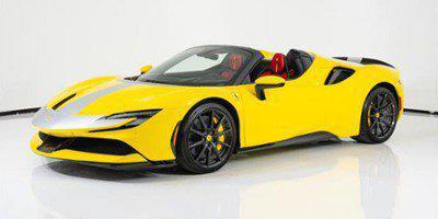 Gold 2023 Ferrari SF90 Spider Convertible