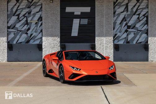 Arancio Argos Metallic 2022 Lamborghini Huracan EVO Spyder RWD