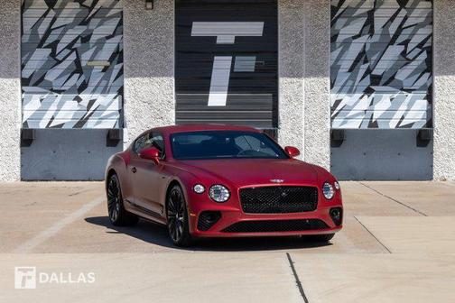 Red 2024 Bentley Continental GT Speed