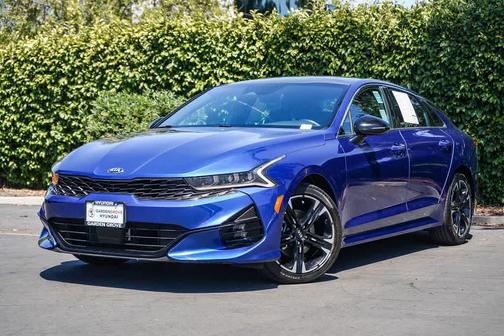 Sapphire Blue 2021 Kia K5 GT-Line