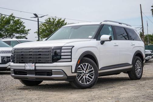 Creamy White Pearl 2026 Hyundai PALISADE SEL Premium 8P