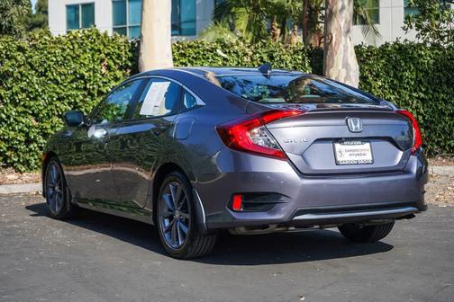 Modern Steel Metallic 2021 Honda Civic EX