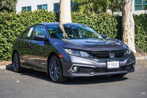 Modern Steel Metallic 2021 Honda Civic EX
