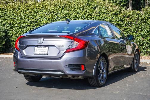 Modern Steel Metallic 2021 Honda Civic EX