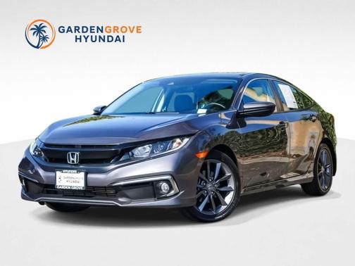 Modern Steel Metallic 2021 Honda Civic EX