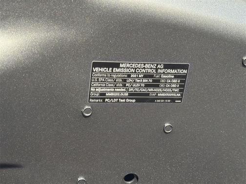 2021 Mercedes-Benz GLA 250 Base 4MATIC