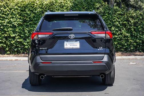 Midnight Black Metallic 2025 Toyota RAV4 Hybrid LE