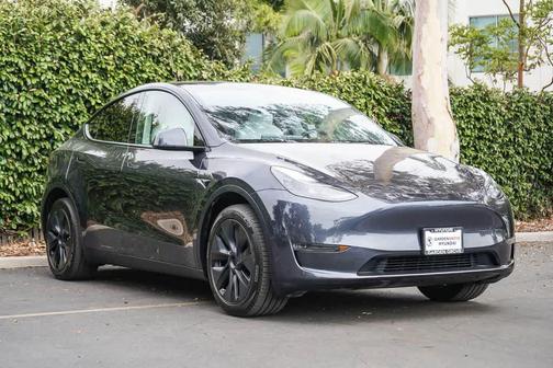 Stealth Grey 2025 Tesla Model Y Long Range Dual Motor All-Wheel Drive