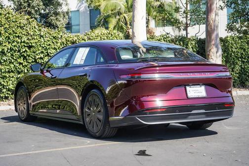 Zenith Red Metallic 2024 Lucid Air Pure