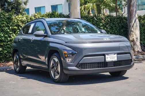 Ecotronic Gray Pearl 2024 Hyundai KONA EV SEL