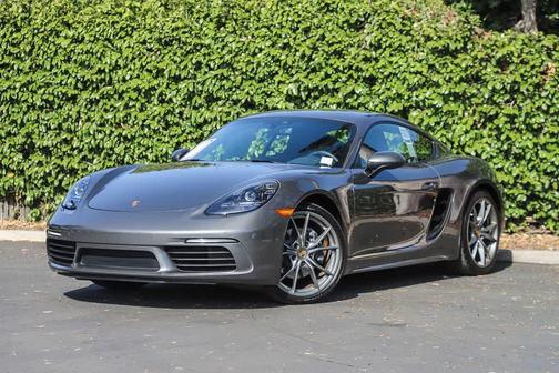 Gray 2021 Porsche 718 Cayman T