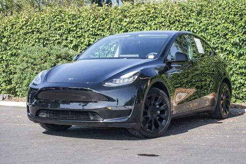 Solid Black 2023 Tesla Model Y Long Range Dual Motor All-Wheel Drive