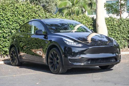 Solid Black 2023 Tesla Model Y Long Range Dual Motor All-Wheel Drive