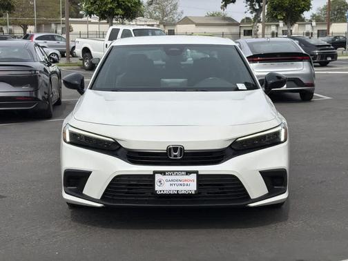 Platinum White Pearl 2023 Honda Civic Sport